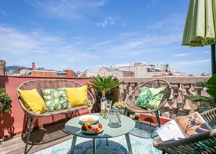 Glam Penthouse Апартаменты Барселона